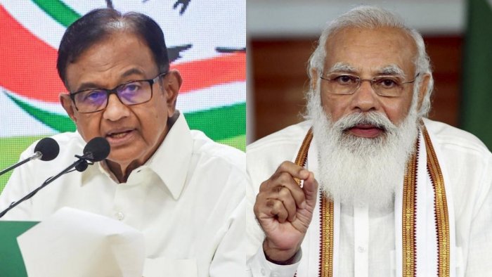 p chidambaram modi